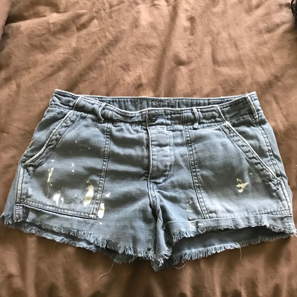 American eagle midi shorts